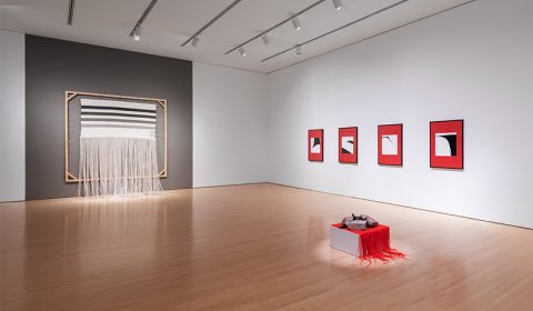 Krystle Silverfox, Installation view, 2022 Sobey Art Award Exhibition, National Gallery of Canada, Ottawa